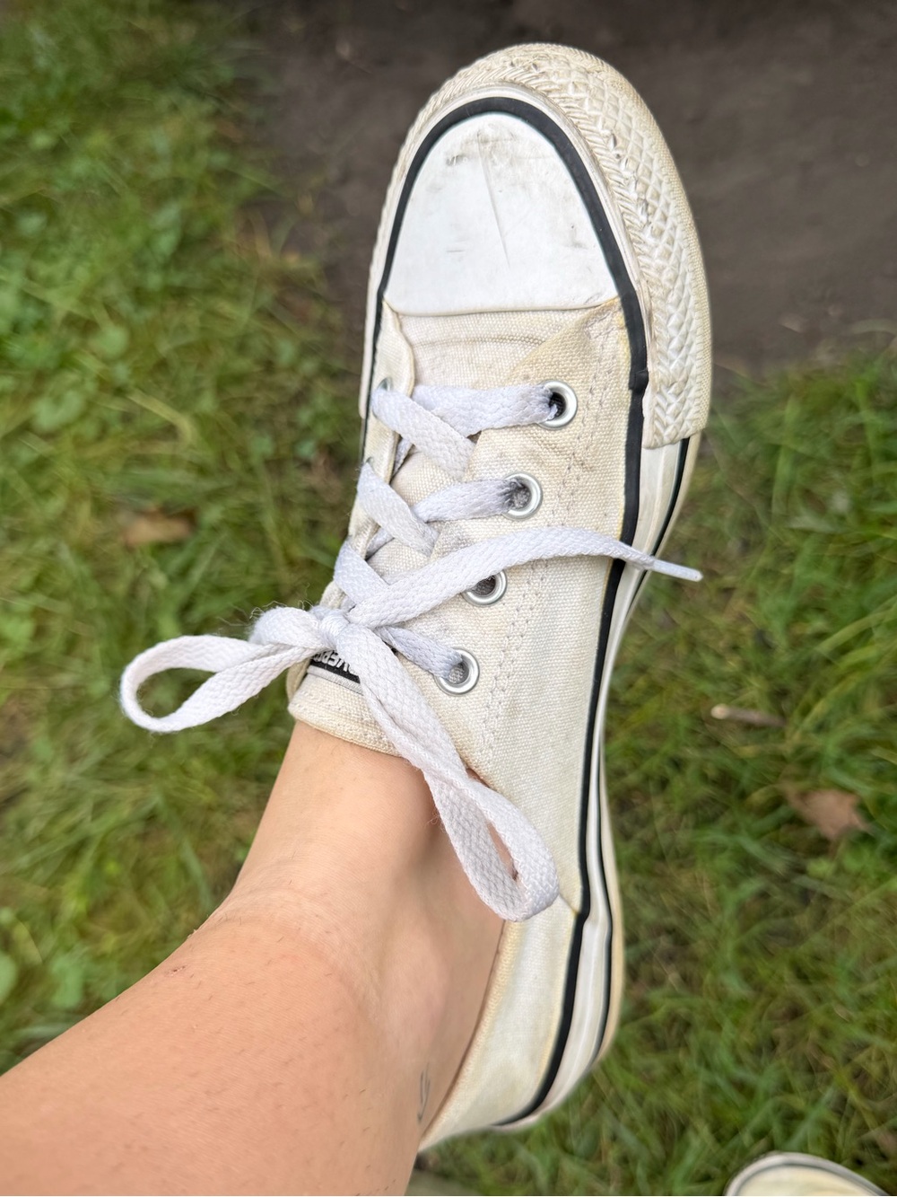 Women’s Converse Ballet Slip On Sneakers White Size 7.5 ORIGINAL Low Flats
